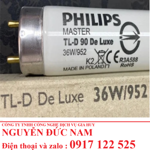 Bóng đèn D50 cho tủ so màu – Model TL-D 90 Deluxe 36W/952