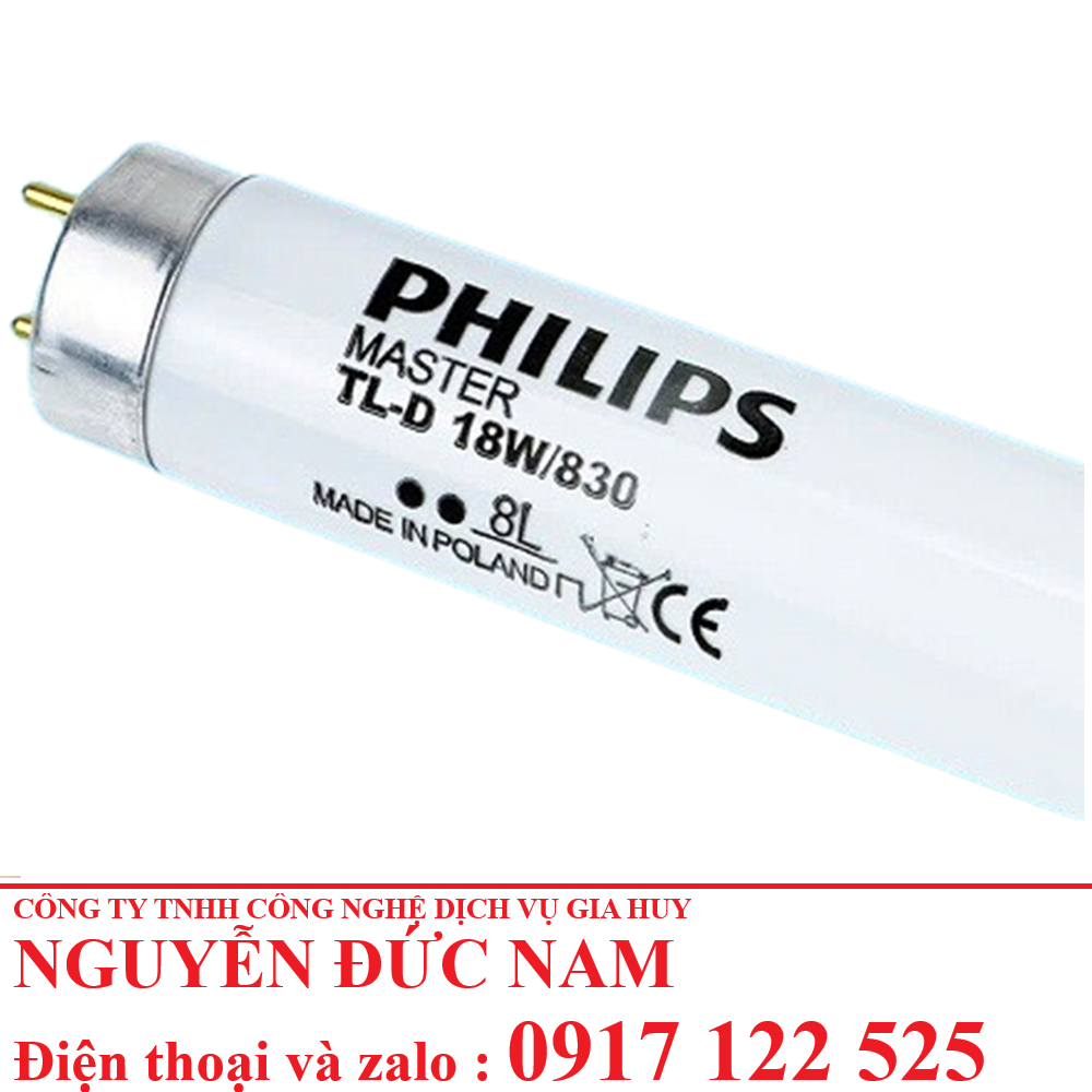Bóng Đèn TL83 Cho Tủ So Màu TL-D 18W/830 Philips Chính Hãng