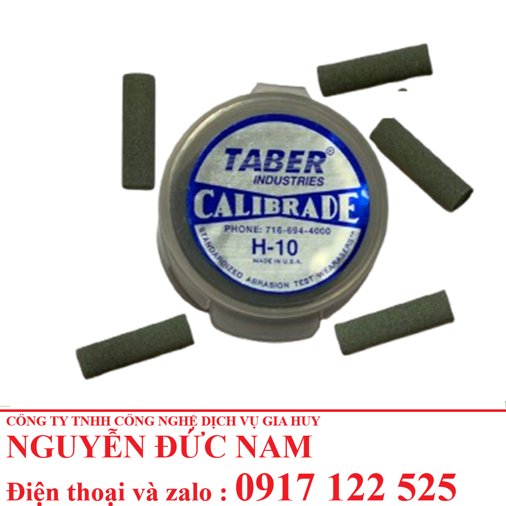 Thanh Mài H-10 Loại 5 Viên Hãng Taber: Giải Pháp Kiểm Tra Độ Bền Vật Liệu Chuyên Nghiệp