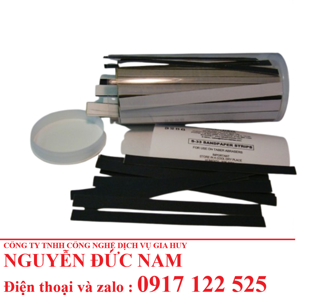 Giấy Nhám Mài Mòn Taber S-33 Chính Hãng USA
