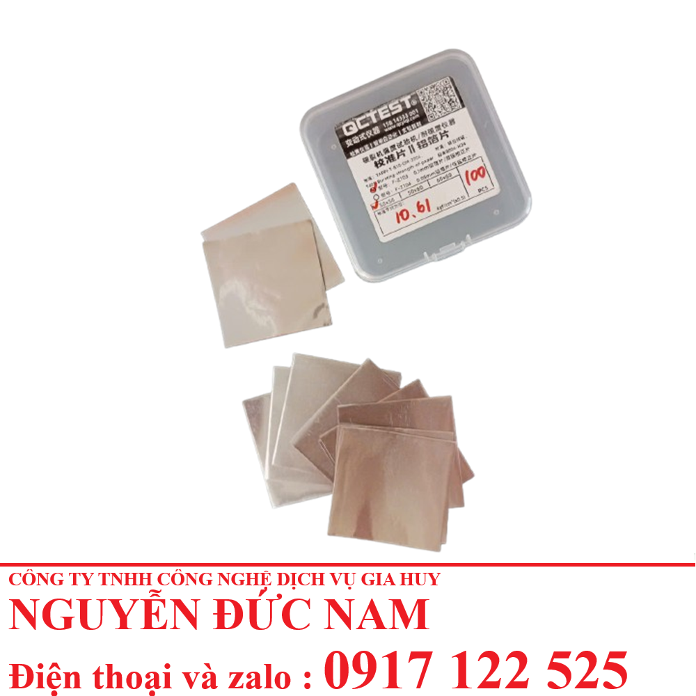 Màng nhôm chuẩn cho máy đo độ bục giấy: hướng dẫn chọn và sử dụng đúng chuẩn